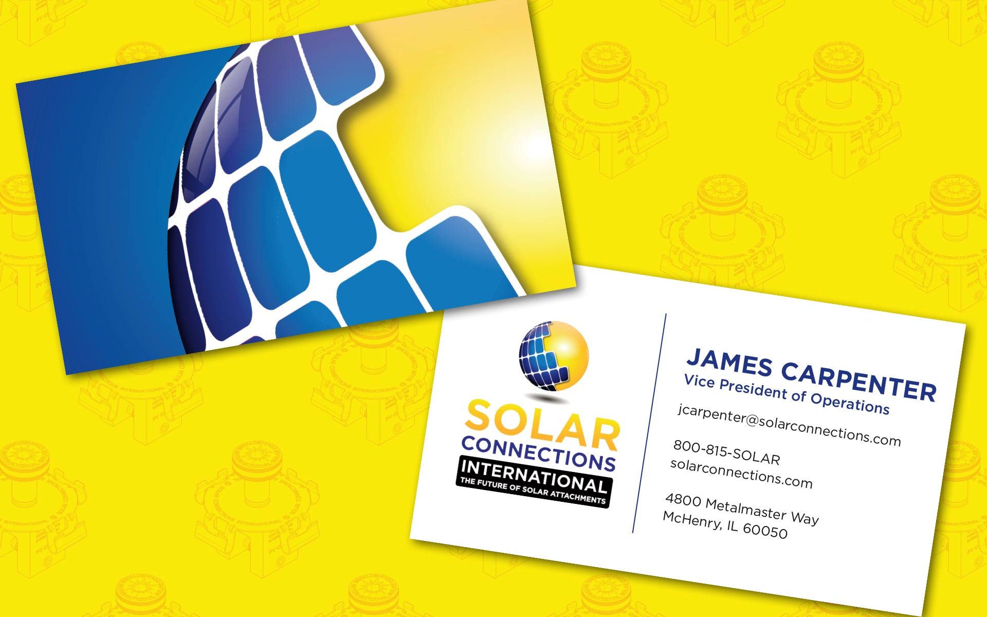 Solar Connections Business Cards Final Design
